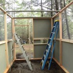 Aviary under construction spring 2016 (2)